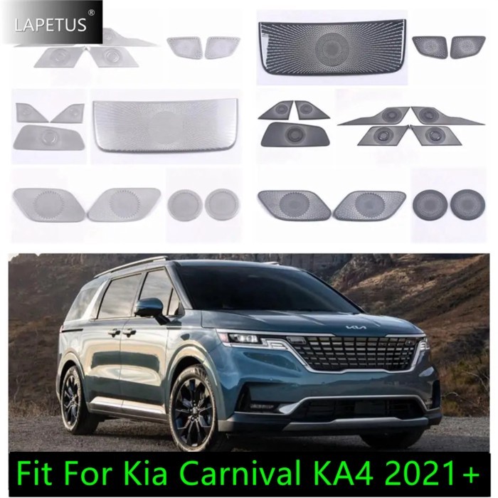 Fit For Kia Carnival KA4 2021 - 2024 Car Accessories Pillar A / C Post Speaker / Door Audio Loudspe