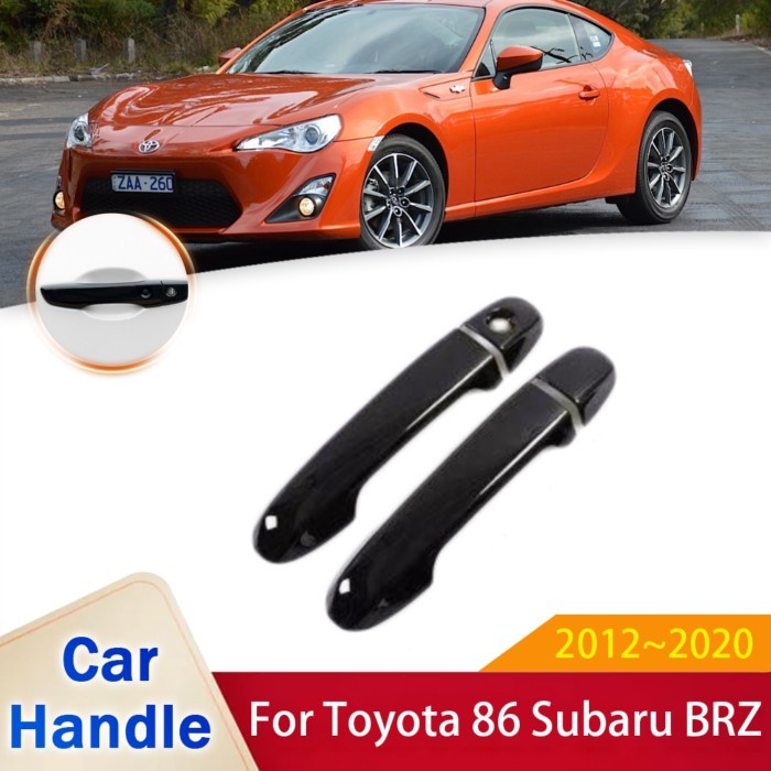 Gloss Black Door Handle for Toyota 86 GT86 FT86 GR86 Subaru BRZ 2012~2020 2013 2015 2019 Stickers C