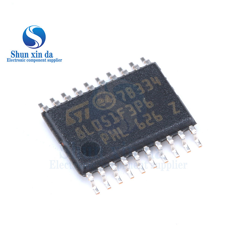 5PCS STM8L051 STM8L051F3P6 STM8L051F3P6TR TSSOP-20 SMD IC Microcontroller ARM MCU