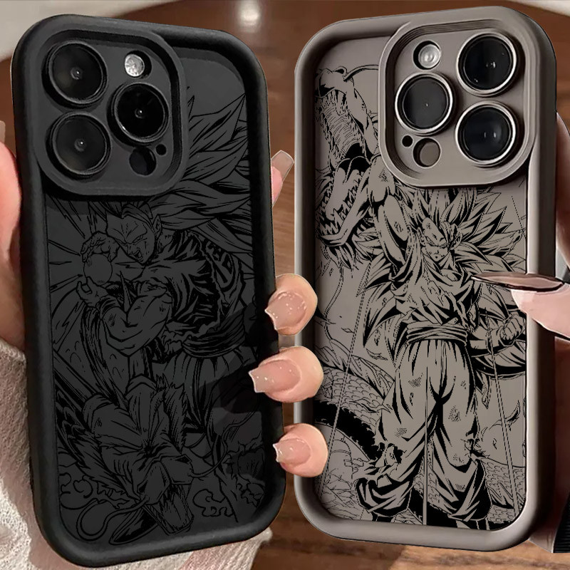 Dragon Ball God DBZ Manga Gokuเคสโทรศัพท์สําหรับIphone 17 16 15 14 13 12 17Air 16E Pro Max Plusปลอกน