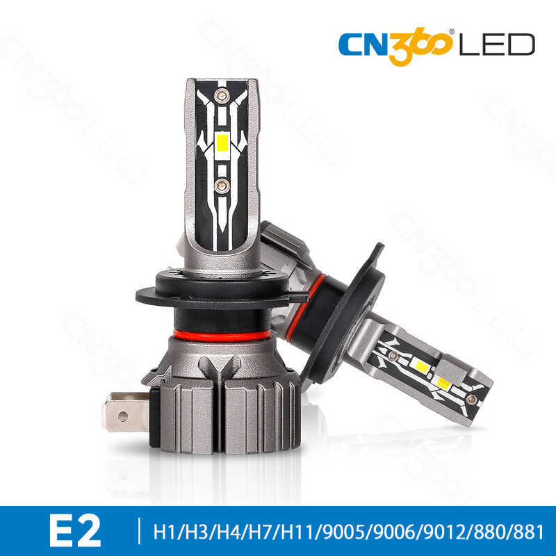 C cn360 E2 50W ไฟหน้ารถ led In-line ใกล้ไฟสูงแบบบูรณาการ H4H7H11 ไฟหน้าไฮไลท์