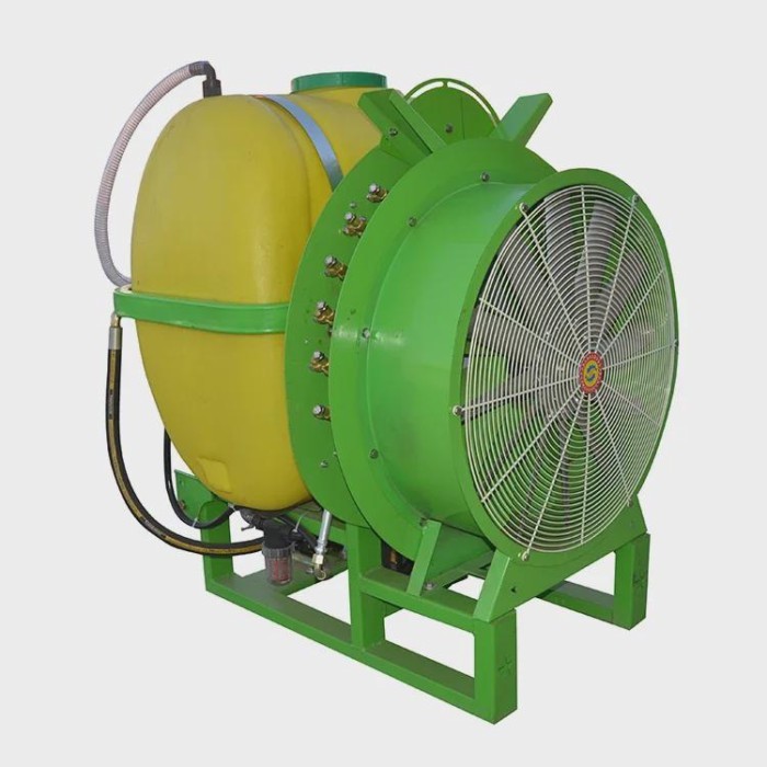 Orchard Tractor Farm Copper Pump Sprayer WFX Model Air Blast