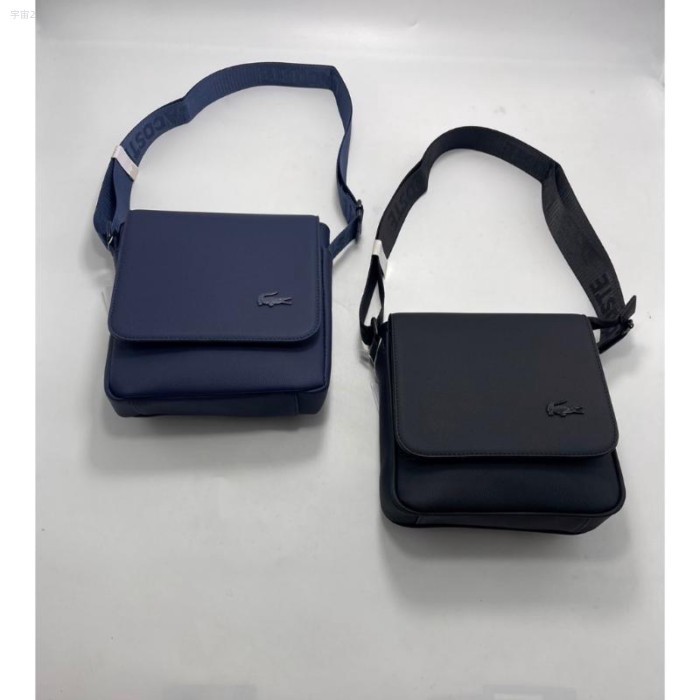 Kaise88SHOP กระเป๋าสะพายผู้ชายลาคอส2024   สินค้าแนะนำยอดนิยม ขนาด8นิ้ว สต๊อกพร้อมส่ง กระดาษทิชชู่