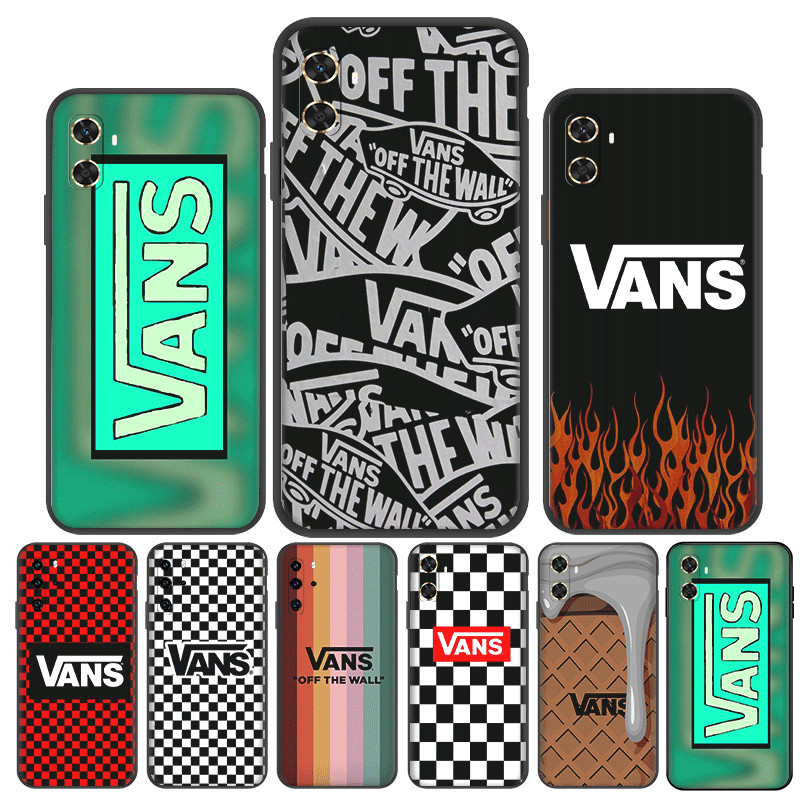 Huawei Y9A Y5 Y6s Y6 Pro Y7 Y9 Prime TPU Spot goods เคสนิ่มสีดําเคสโทรศัพท์แฟชั่น Vans graffiti (W-6