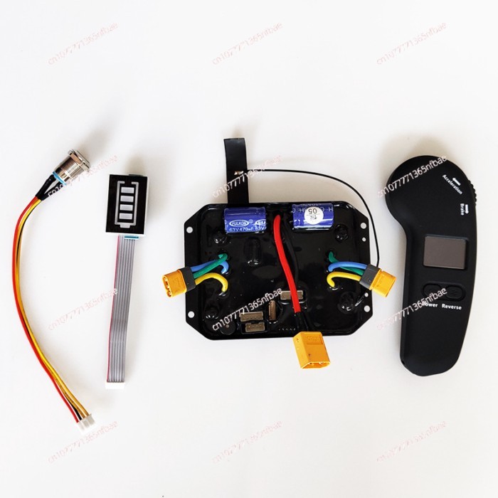 Electric Four-wheel Skateboard Controller Electric Remote System, Electric Skateboard ESC Wheel Hub