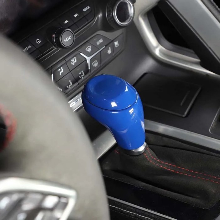 For Chevrolet Corvette C7 2014-19 ABS Interior Gear Stick Automatic Transmission Gear Shift knob Co