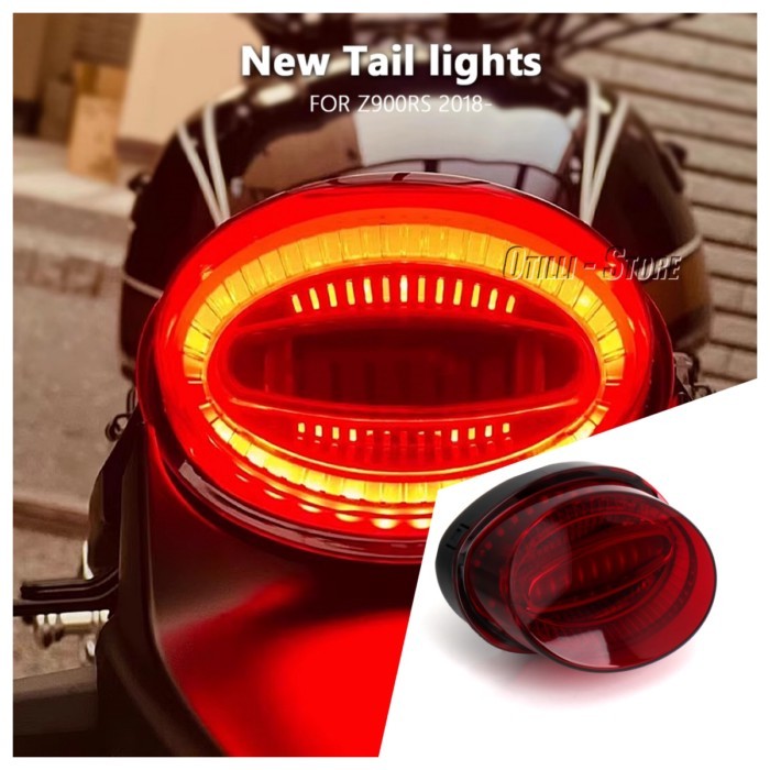 For Kawasaki Z900RS z900rs Z900 RS 2018-2023 LED Rear Brake Light Taillight Indicator Back light Bl
