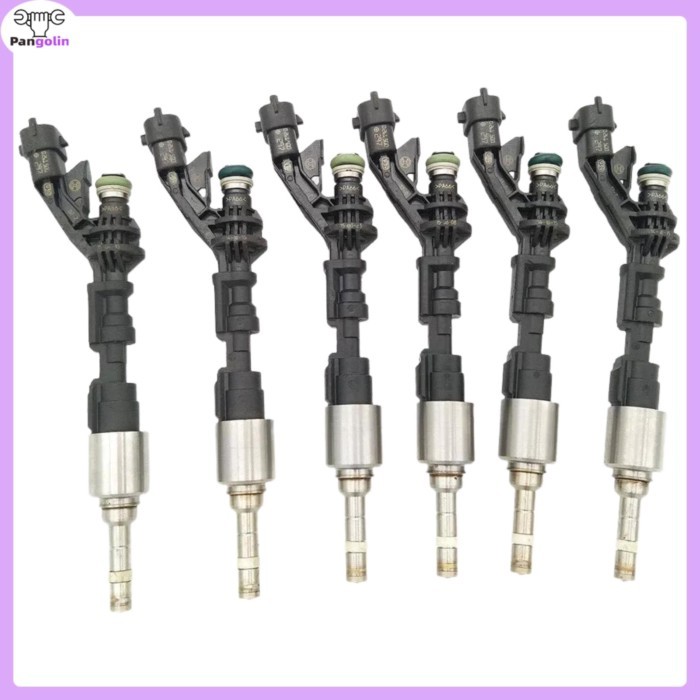 6pcs Fuel Injectors FX23-9F593-AC For Jaguar F-Type XJ XF 2013-2015 3.0L V6 Auto Parts
