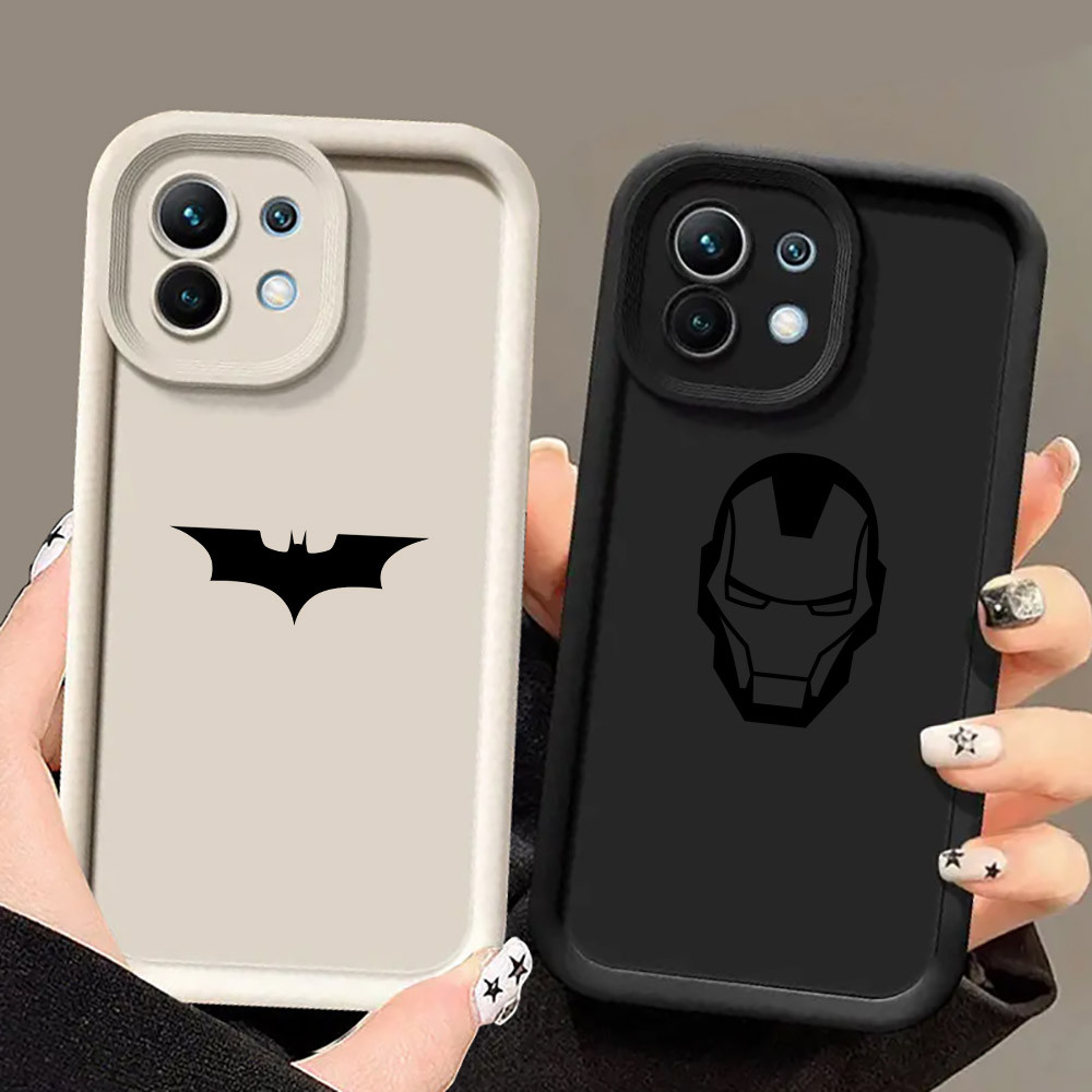 Marvel Dc Batmans Ironman น่ารักเคสโทรศัพท์สําหรับ Xiaomi 17 Pro 15 Utra 13T 14T 15T Pro POCO M7 M6 