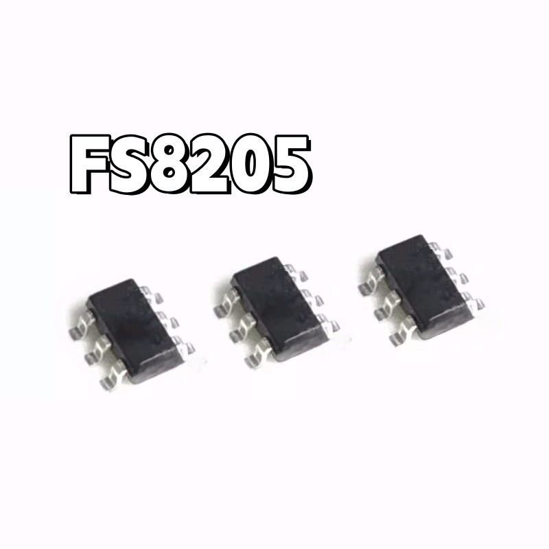 ยี่ห้อใหม่ FS8205S 8205S FS8205A 8205A แบตเตอรี่ลิเธียมป้องกัน IC SOT23-6 ชิปวงจร