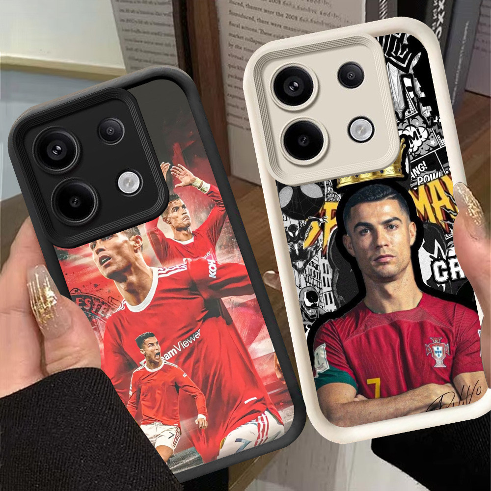G-50 CR7 Ronaldo Casing สําหรับ Infinix Note 40S 40 Pro Plus 5G สีดําและสีขาว