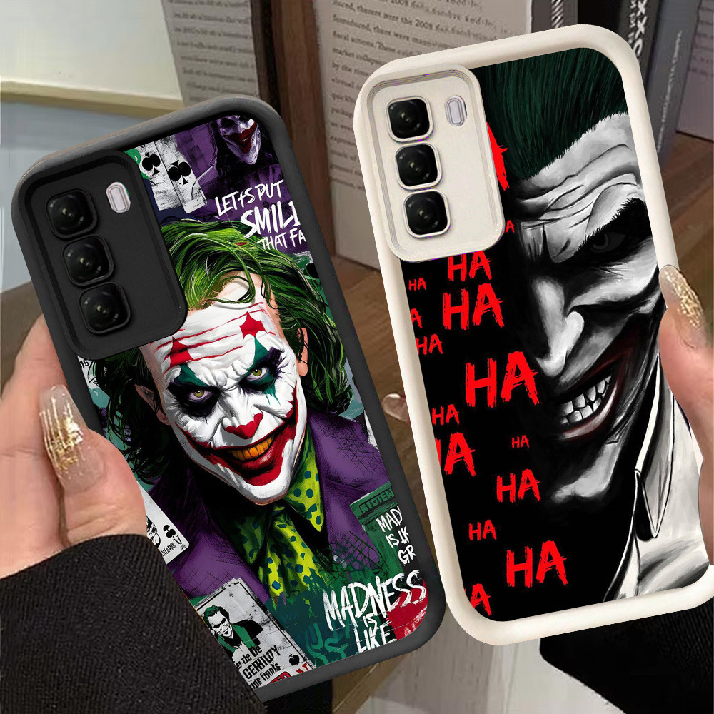 G-73 Joker Casing สําหรับ Infinix HOT 60i 50 50i 60 Pro Plus สีดําและสีขาว