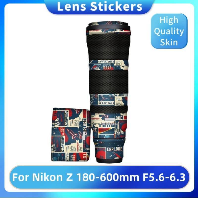 Decal Skin สําหรับ Nikon Z 180-600 มม.กล้องเลนส์สติกเกอร์ไวนิลฟิล์มสําหรับ NIKKOR Z 180-600 F5.66.3 