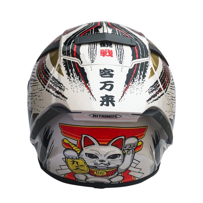 Motocross Full Kask Man Cool Woman Casco Motor Casque Racing Helmet Capacete X14 Fortune Cat Helmet