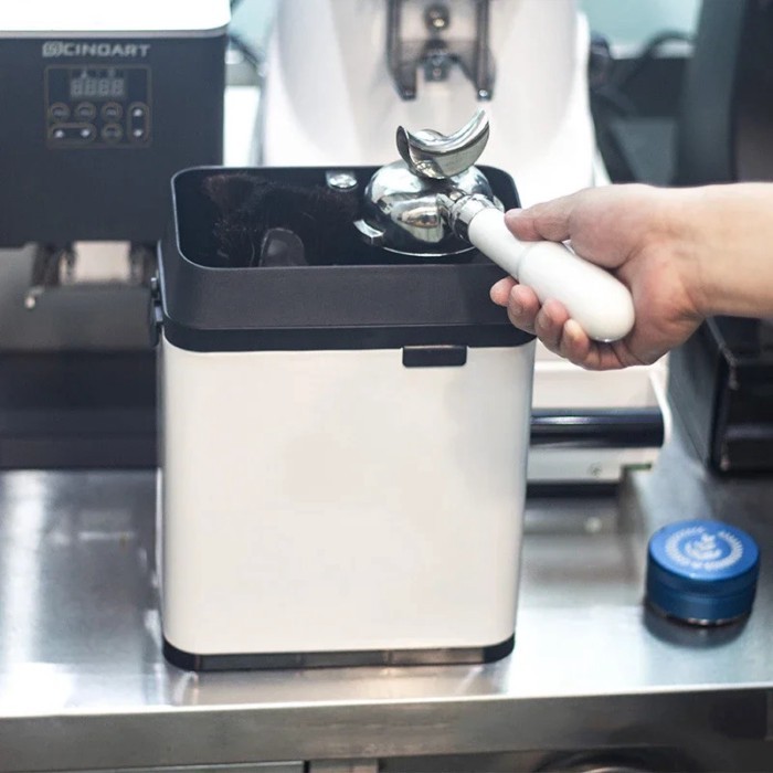 Automatic 58mm Coffee Portafilter Cleaner Electric Cleaner For 54/58.3/58.5mm Portafilter Stainless