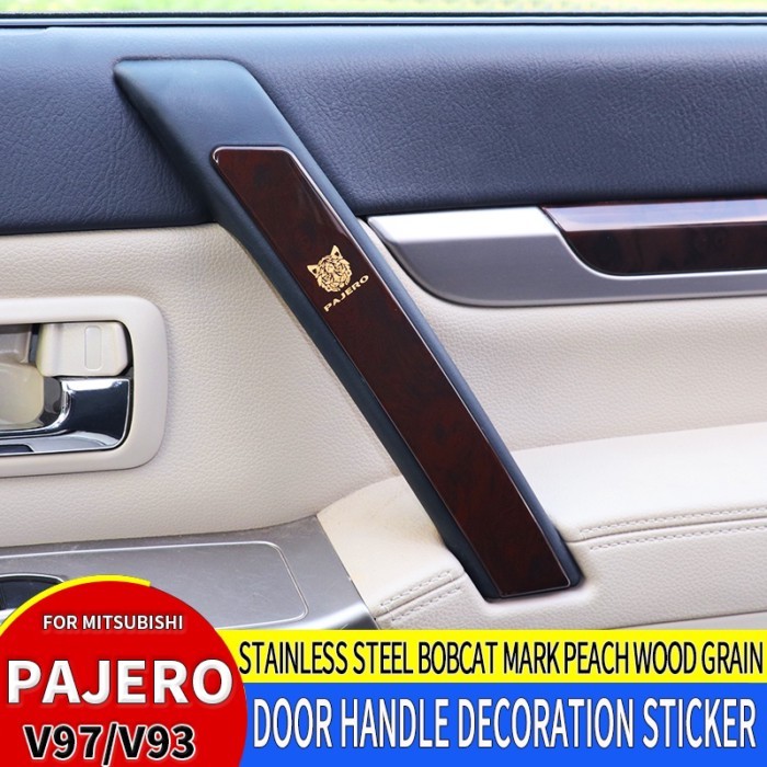 Suitable for Mitsubishi Pajero Gear Head Sticker Modification Pajero V97V93V95V98 Handle Decoration