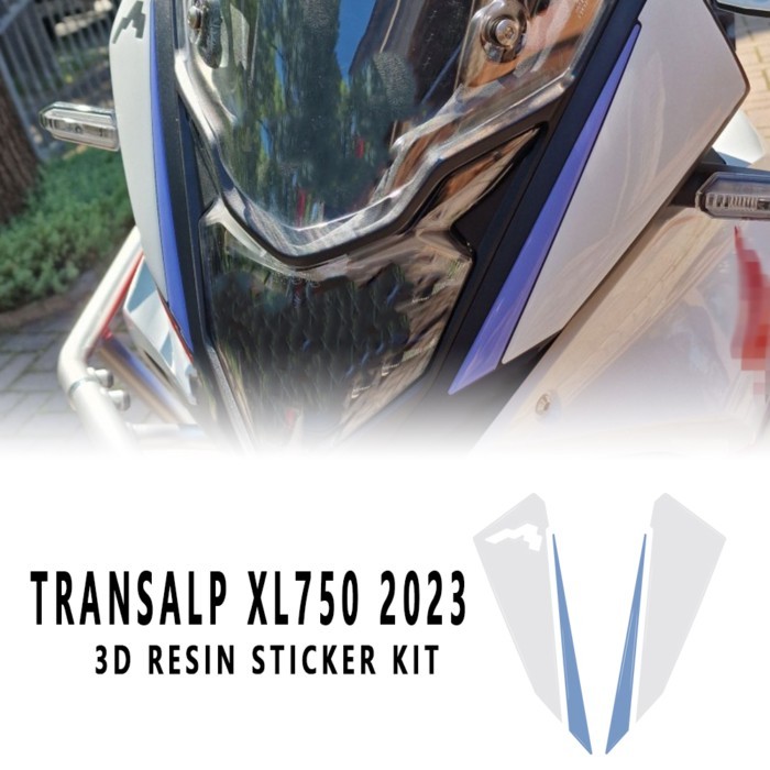 2023 XL750 Transalp 3D Epoxy Resin Sticker Kit for Honda Transalp XL 750 TRANSALP 750 2023 Headligh