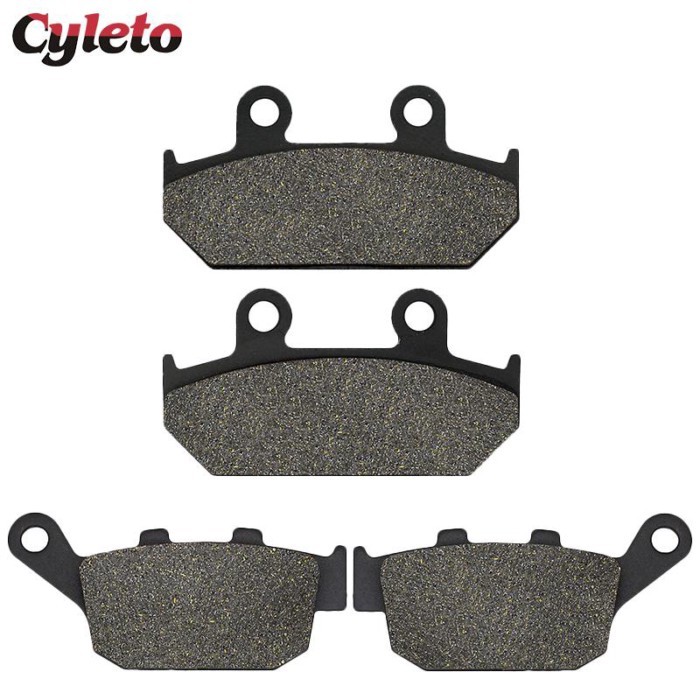 Motorcycle Front Rear Brake Pads for Honda NX 650 Dominator NX500 NX650 88-96 XL 600 V transalp 91-