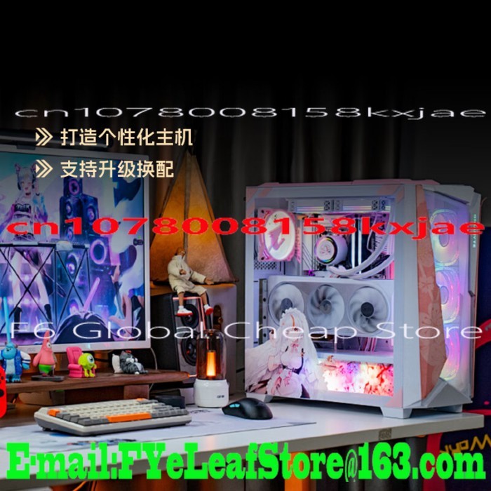 Assembled computer RX 9070XT host RTX 5080/RX 7800XT desktop