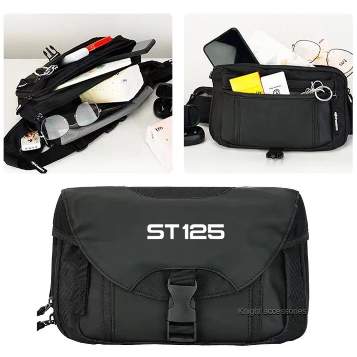 For HONDA ST125 ST 125 S T125 st125 New Waterproof hip bags saddle bag hip bag leg bag general Phon