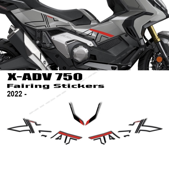 X ADV 750 Sticker Body Decoration Decals Anti-Scratch PVC Sticker For XADV 750 X-ADV 750 2022 2023