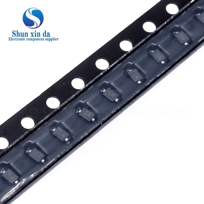 100PCS 1N5819 IN5819 DO-41 SS14 SMA DO-214AC 1N5819W SOD123 1N5819WS SOD-323 Schottky Diodes Rectifi