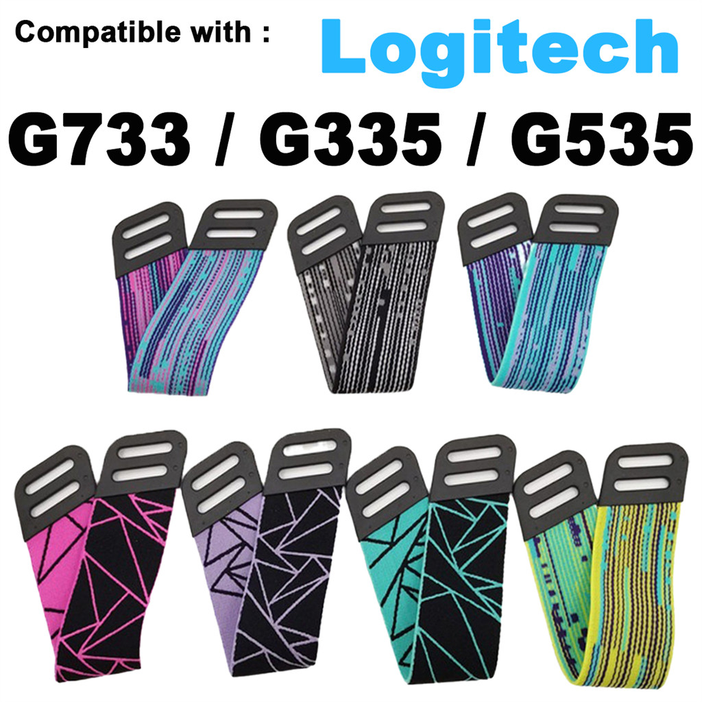ที่คาดผมทดแทนสําหรับ Logitech G733 G335 G535 หัวหูฟังคาน