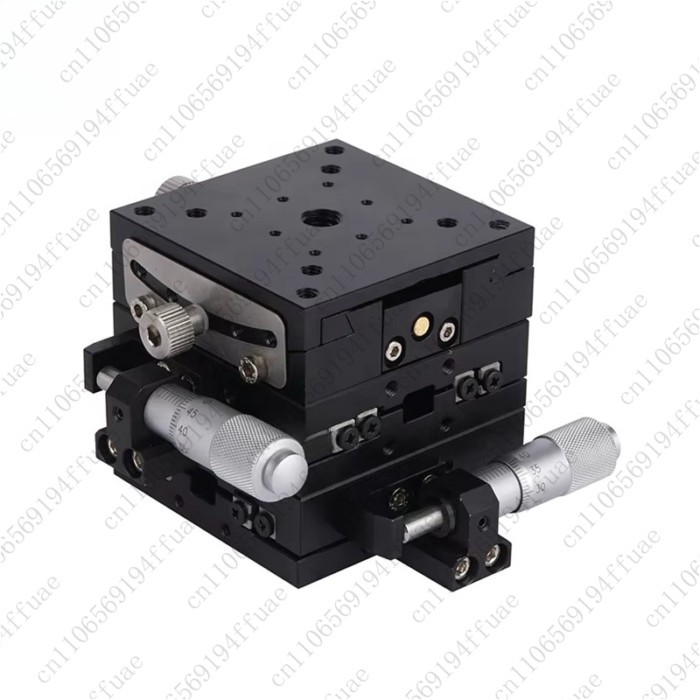 JCXYT-60 XY Platform Micrometer Linear Stage for Optical Instrument Goniometer Platform Manual Stag