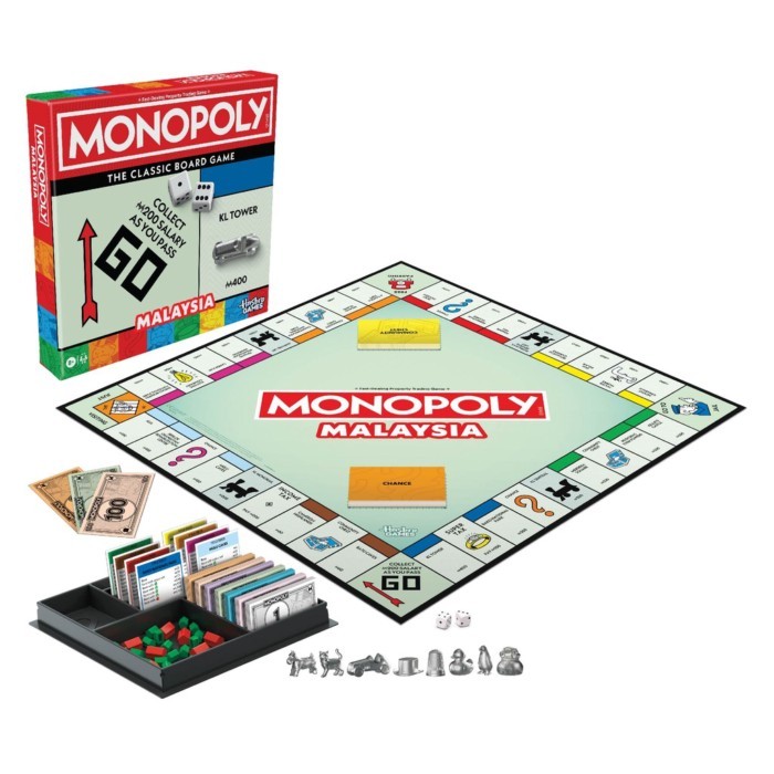 Monopoly Classic Board Game (เวอร์ชั่นมาเลเซีย) By Hasbro