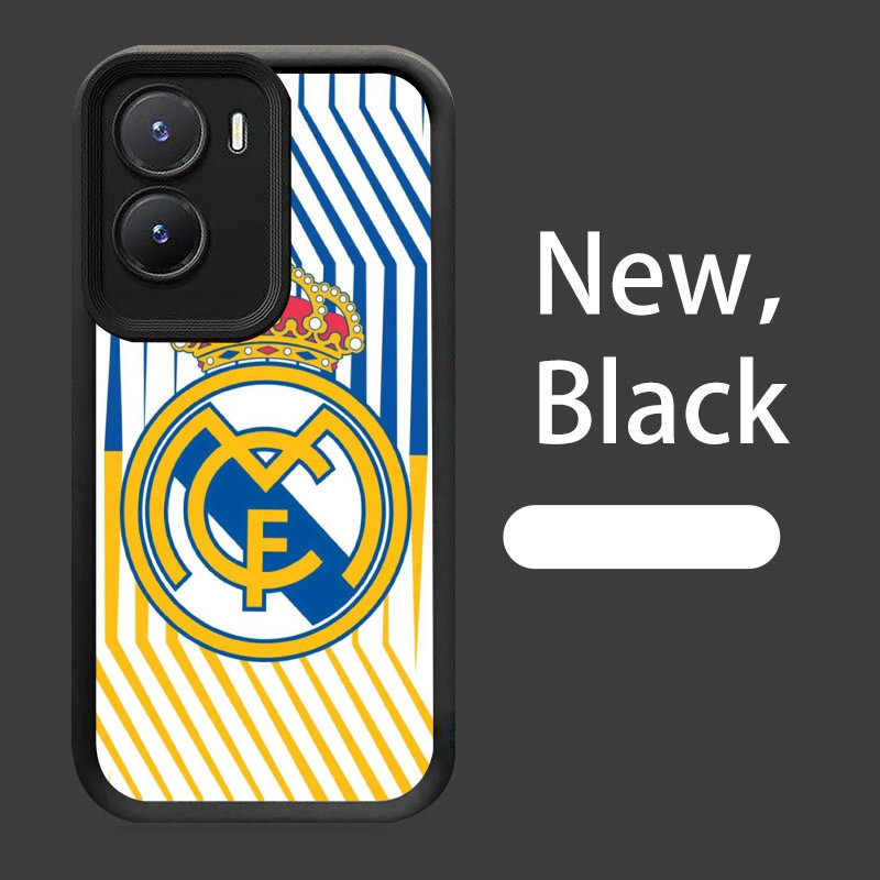 เคสสําหรับ VIVO IQOO Z9X Y56 Y02S Z9 Y16 5G W-20 Real_Madrid
