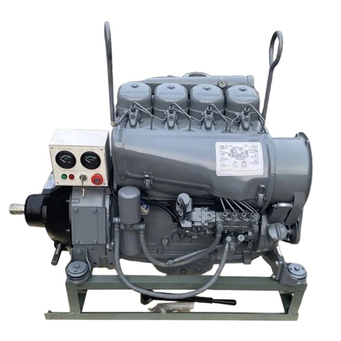 F4L912 air cooled 4 cylinder di esel engine with Clutch for construction machine 912 for deutz F4L9