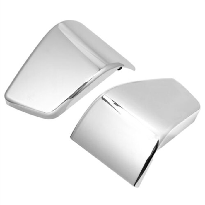 Silver L&R Battery Side Fairing Covers for Honda Shadow ACE 750 VT750C VT750CD