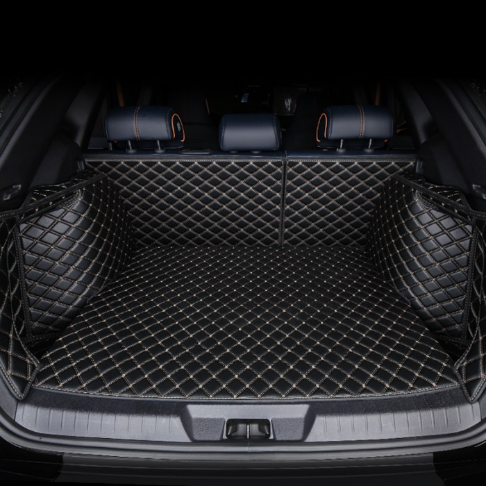 Car Trunk Mat For Nissan Qashqai J11 J12 Kicks X Trail T31 T32 March Patrol Y61 Y62 Custom Waterpro