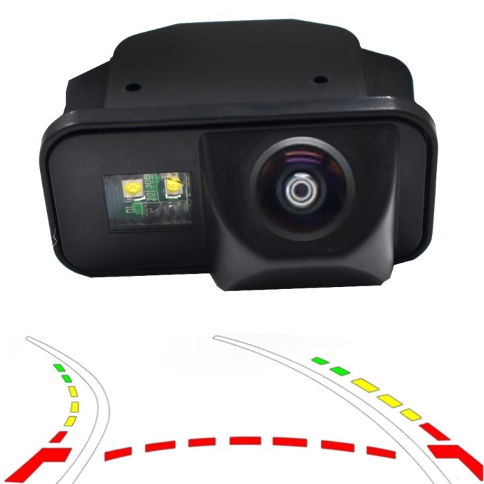 Dynamic Trajectory Car Rear View Camera for Toyota Corolla 2007 2008 2009 2010 Avensis T25 T27 Auri