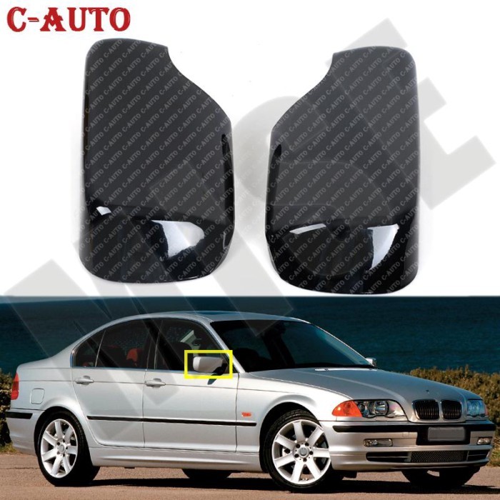 Car For BMW E46 E39 Sedan/Touring 1998 1999 2000 2001 2002-2005 Rearview-Mirror-Covers Side Mirror
