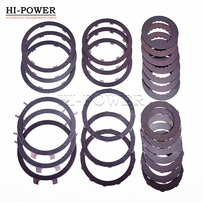 DPO AL4 Transmission Clutch Plates Friction Kit for Peugeot 2.0L 20pcs 97-up Gearbox Discs Repair K