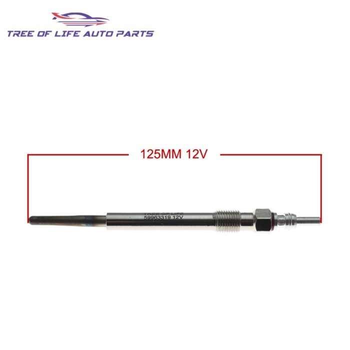 1/2/4/6x 12V Diesel Heater Glow Plugs Fits AUDI Volkswagen SKODA 2.5 TDI 059963319 059963319A 05996