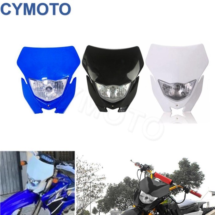 MX Motorcycle H4 Headlight For Yamaha WR250 WR450 TTR WR Supermoto Enduro Bike Motocross Headlight