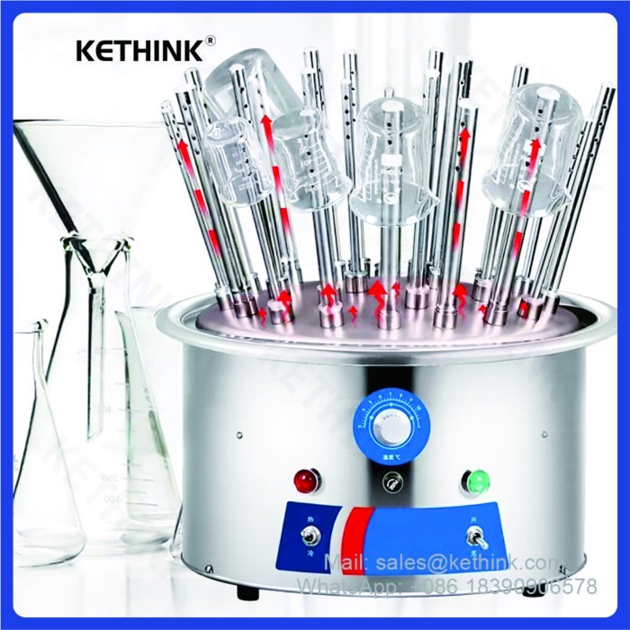 Lab Drying  Machine KETHINK KT-C20 20 Holes Laboratory Glass Instrument Tubes Air Dryer