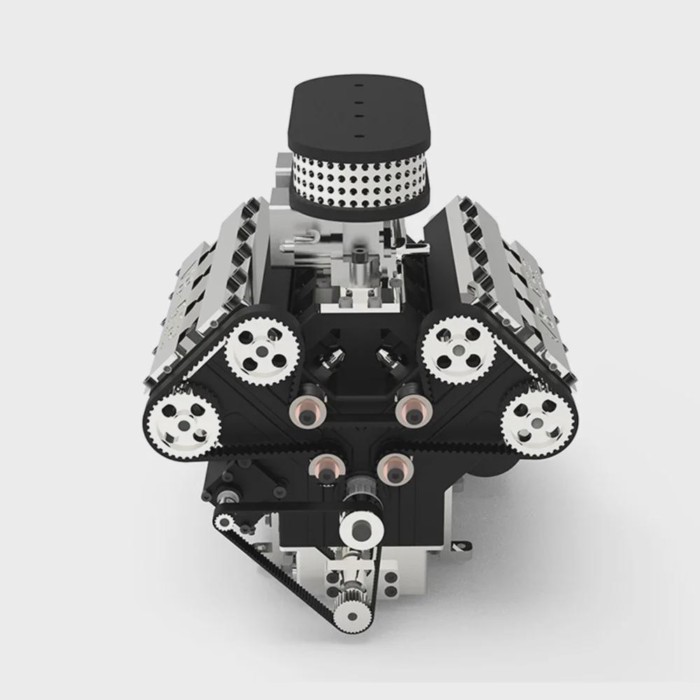 V8-GS2 Engine Fuel Can Start Model Eight-cylinder Four-stroke Micro-engine Pure Gasoline Engine