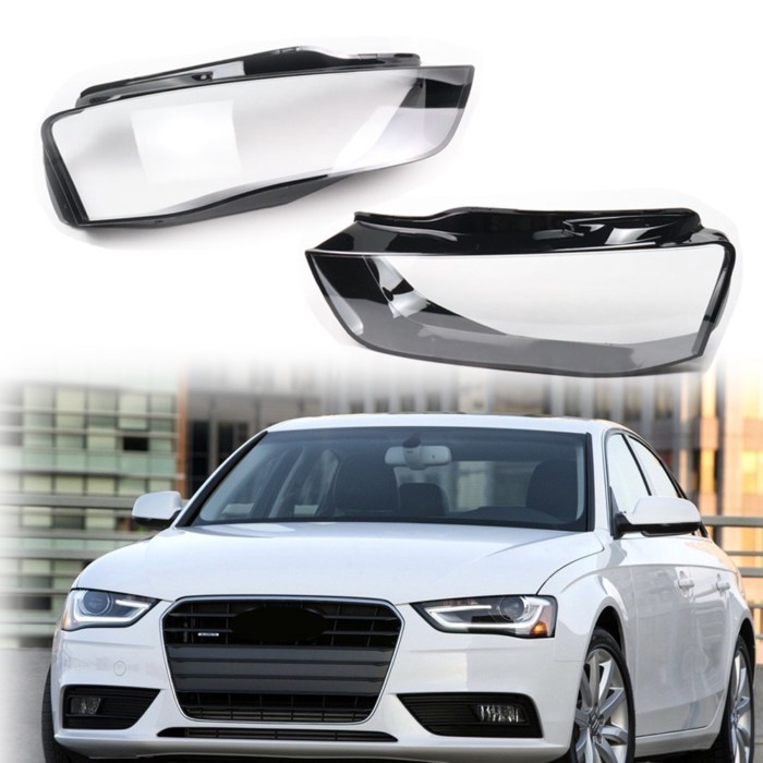 For Audi  A4 A4L B9 B8 PA  B8.5 2013-2015 Car Headlight Lens Headlamp Lampshade Lampcover Head Lamp