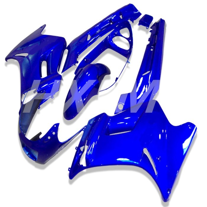 Aftermarket Body Parts Fairings For KAWASAKI Ninja ZZR250 1997 97 ZZR-250 ZZR 250  Whole Black Fair