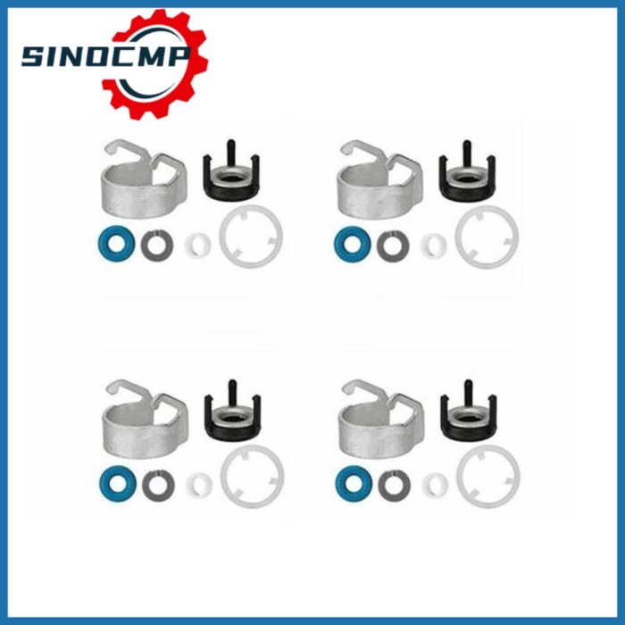4pcs Fuel Injector O-ring Seal Repair Kit 06H998907A 06J 998 907D For AUDI A4 A3 A5 TT Q5 VW Jetta