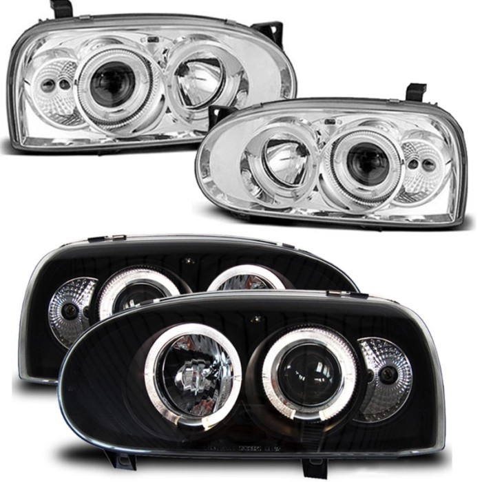 Headlight Head Light Lamp for Volkswagen VW Golf 3 Mk3 1991-1997