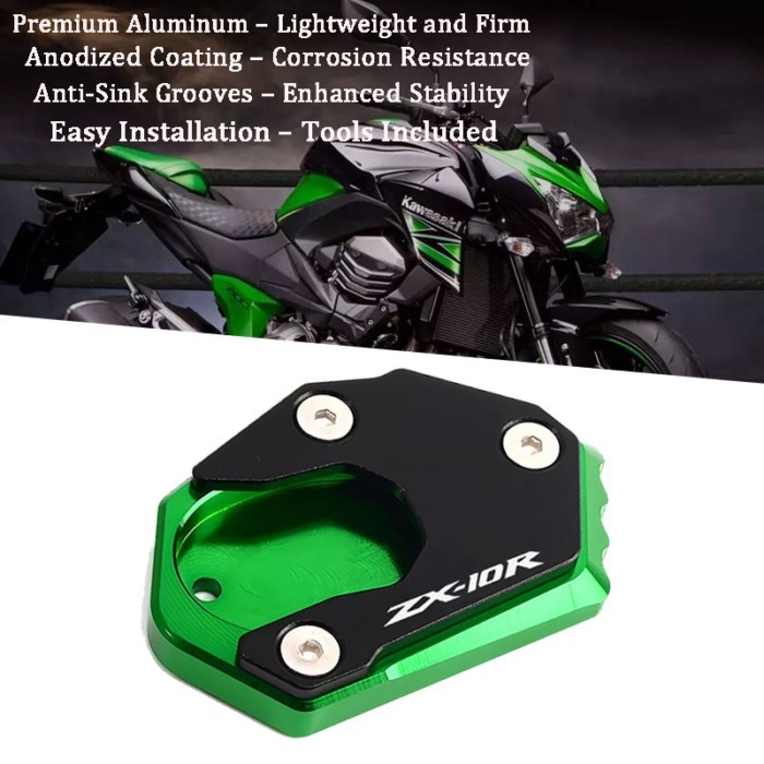 For KAWASAKI Ninja ZX6R ZX10R zx6r ZX-6R ZX-10R zx10r 2017-2023 2024 Motorcycle enlarged plate Side