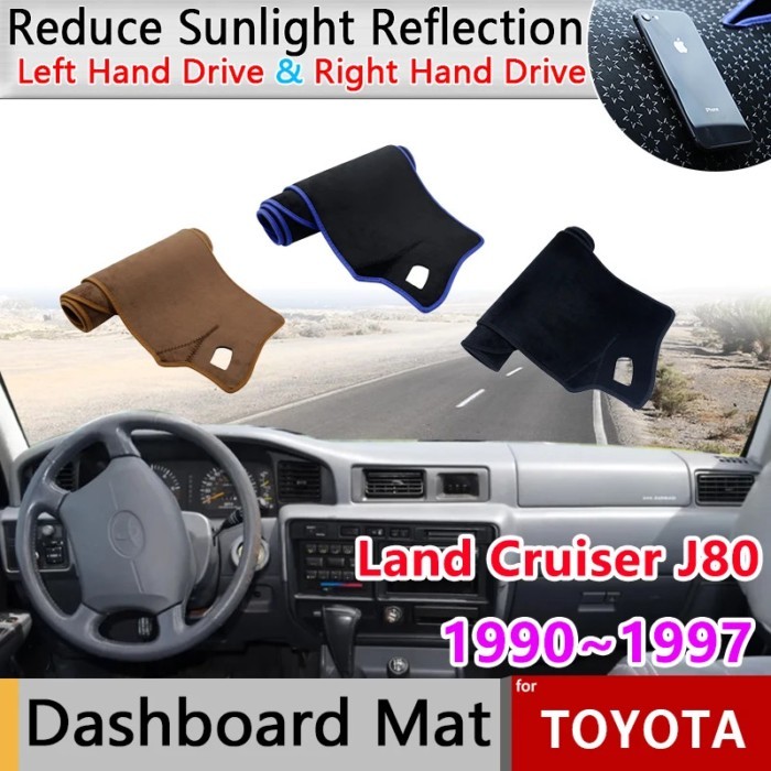 for Toyota Land Cruiser J80 LC80 Lexus LX 450 1990~1997 Dashboard Cover Dash Board Mat Carpet Pad S