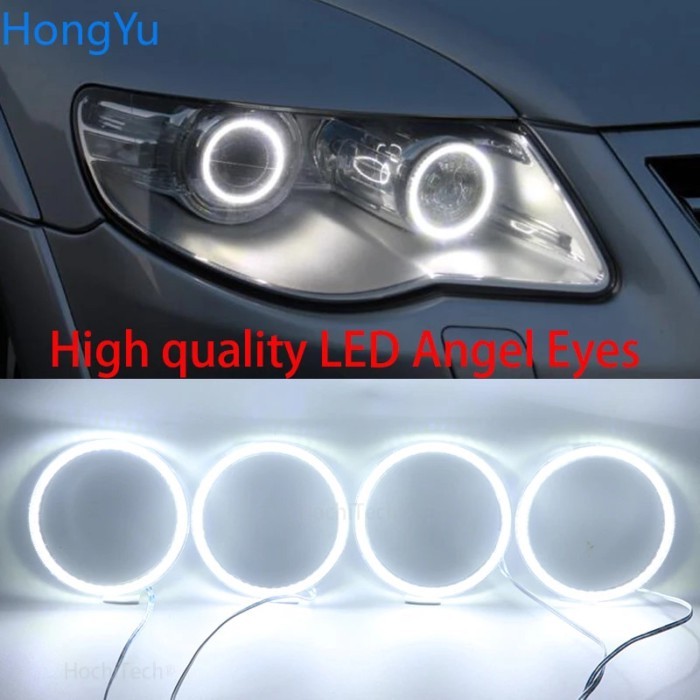 For Volkswagen VW Touareg 2007 2008 2009 2010 Super Bright white color 3528 SMD led Angel Eyes kit