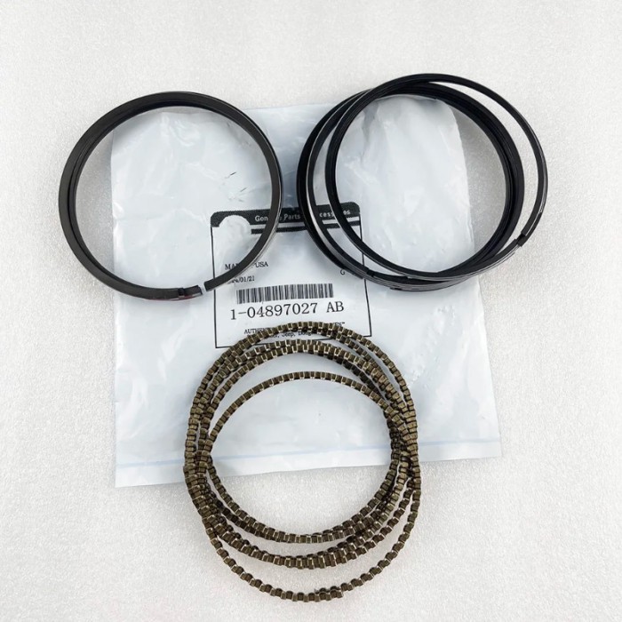New Piston Ring Set of 6 04897027AB For Chrysler 300C 2.7