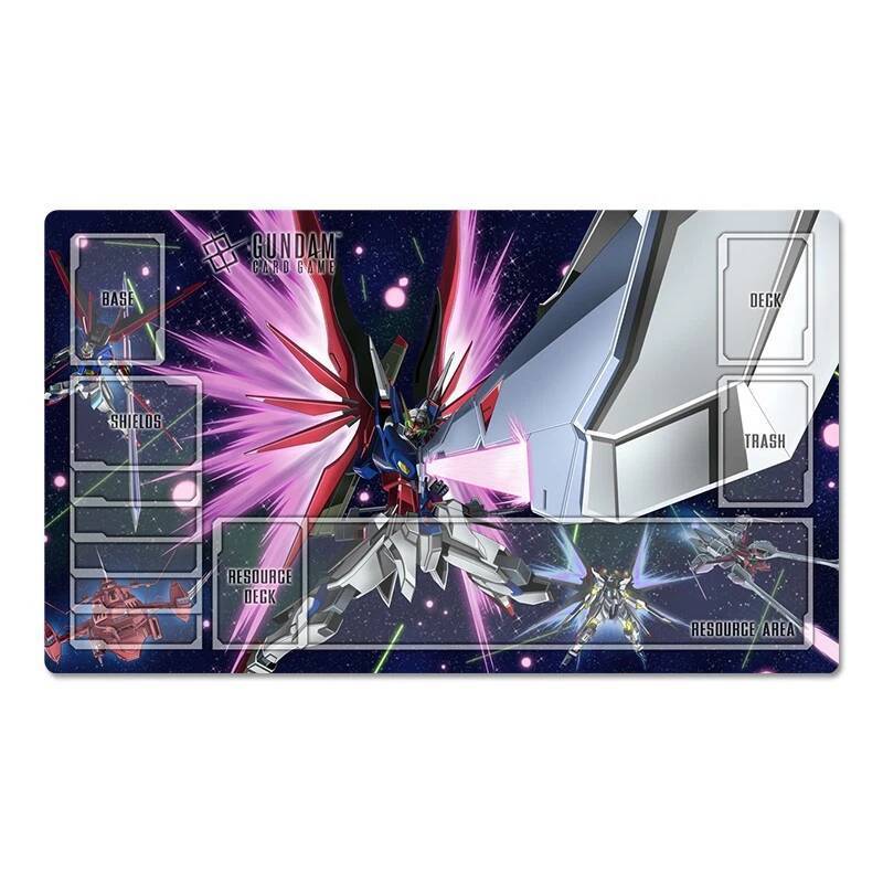 Gundam Table Playmat ZGMF-X42S Destiny Gundam TCG CCG Pad Trading Card Game Mat