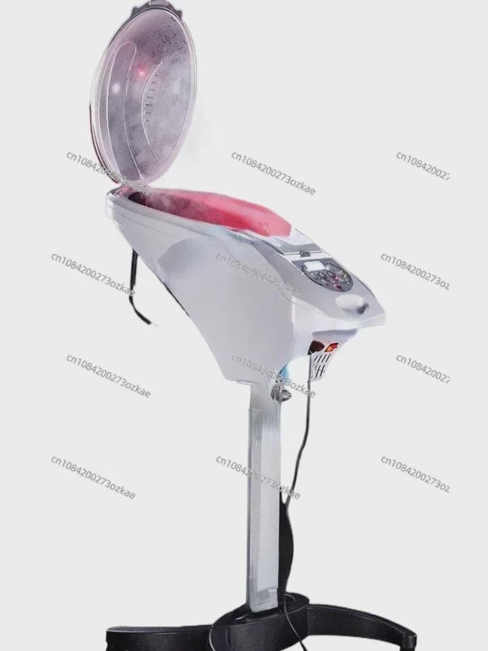 Microwave Spray Oil Treatment Machine Hair Steamer with LED Light for Hair Salon Beauty Shop Ozone
